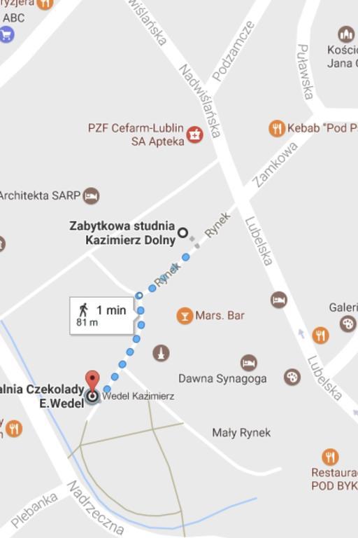 Dom Goscinny Browarna 4 Kazimierz Dolny Kültér fotó